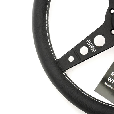 Porsche Prototipo Steering Wheel Black - 350mm MOMO-PROT-BLK