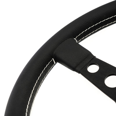 Porsche Prototipo Steering Wheel Black - 350mm MOMO-PROT-BLK