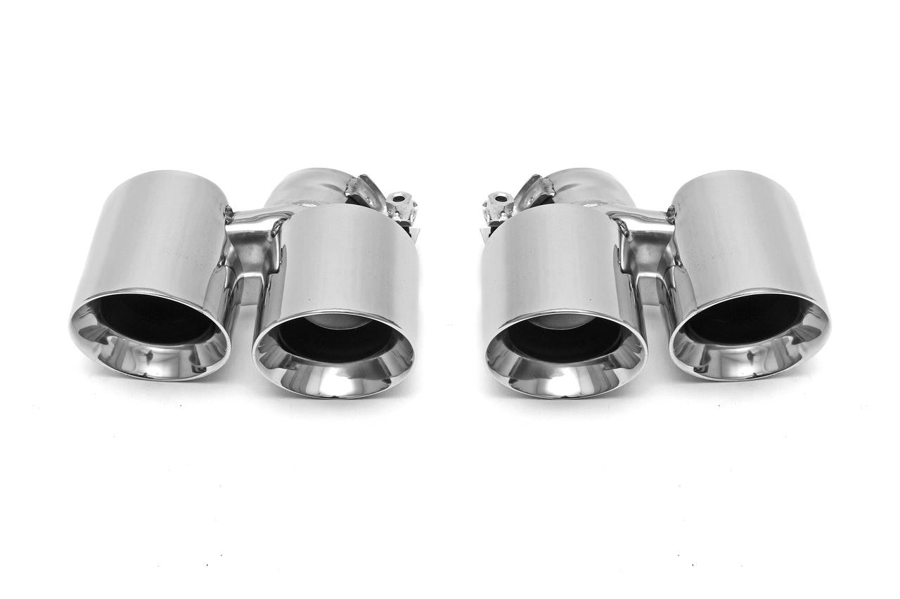 Porsche Quad Style Exhaust Tips - 911 | 2007-2008 FS-POR-997T-QDTP