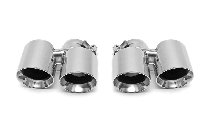 Porsche Quad Style Exhaust Tips - 911 | 2007-2008 FS-POR-997T-QDTP