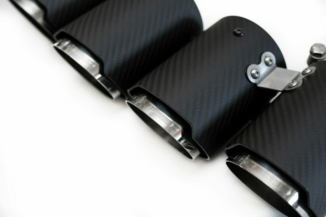Porsche Quad Style Exhaust Tips - 911 | 2012-2016 FS-POR-991-QDTDP