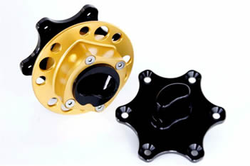 Porsche Quick Release Steering Hub - Gold RS-097G