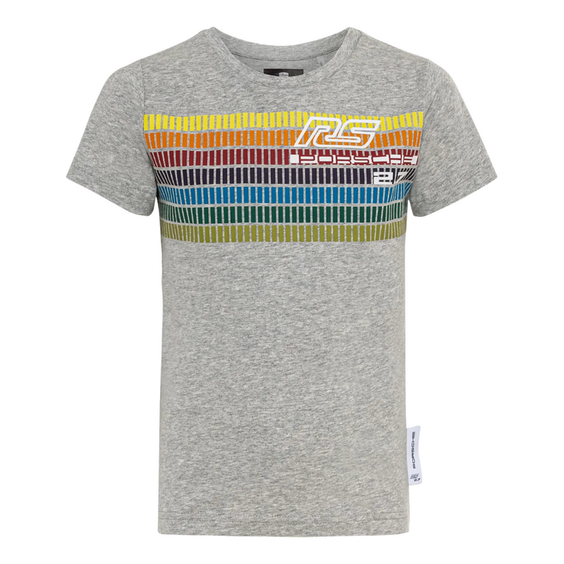 Porsche RS 2.7 Kids Pullover T-Shirt - Gray Melange