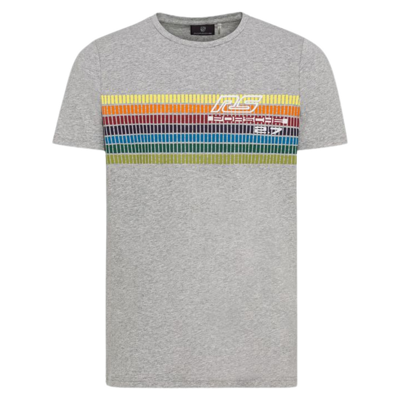 Porsche RS 2.7 Mens Pullover T-Shirt - Gray Melange