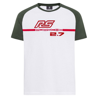 Porsche RS 2.7 Mens Pullover T-Shirt - White