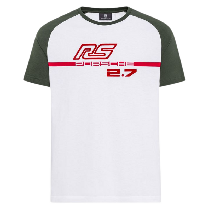 Porsche RS 2.7 Mens Pullover T-Shirt - White