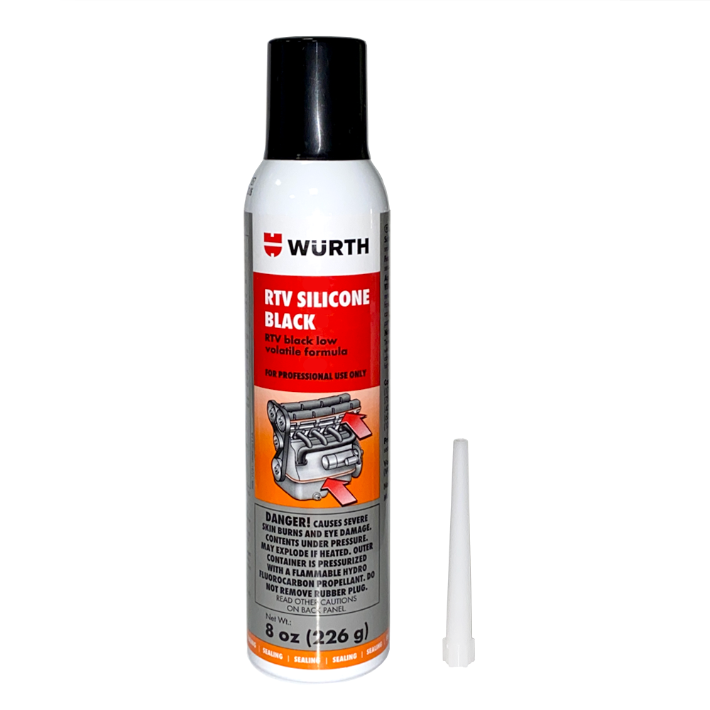 Porsche RTV Black Silicone 8oz 08909103