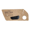Porsche Raw Drummer Door Cards - 911 74-97 DR-DOOR-DRM-RAW