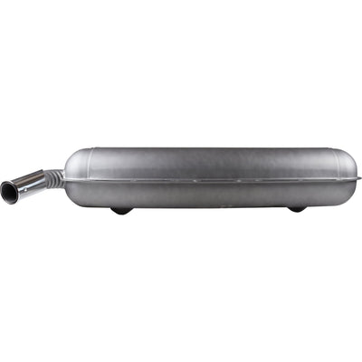 Porsche Rear Exhaust With Wrinkled Tail Pipe & 57mm Flat Roll Tip - 911 66-67 1620614400