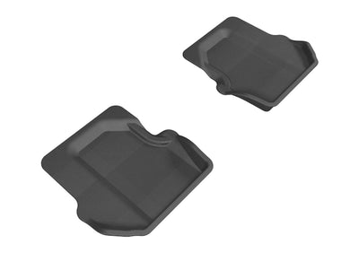 Porsche Rear Floor Mat Black - 911 05-12 L1PO01121509