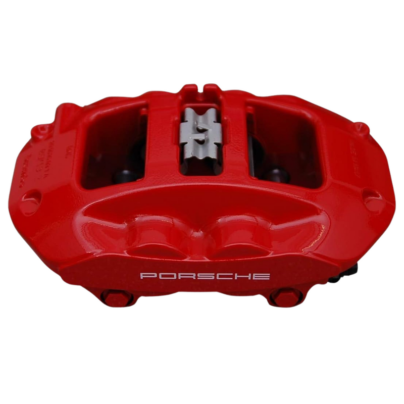 Porsche Rear Left Disc Brake Caliper - Red - Cayenne | 2008-2010 955-352-421-70