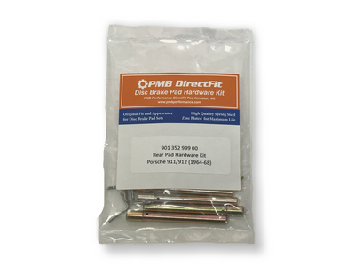 Porsche Rear Pad Hardware Kit - 911 65-68 - 912 65-68 901-352-999-00