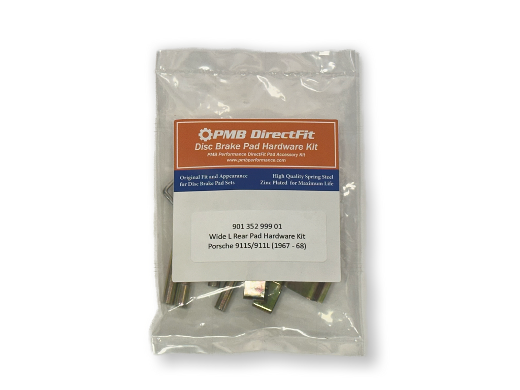 Porsche Rear Pad Hardware Kit - 911 67-68 901-352-999-01