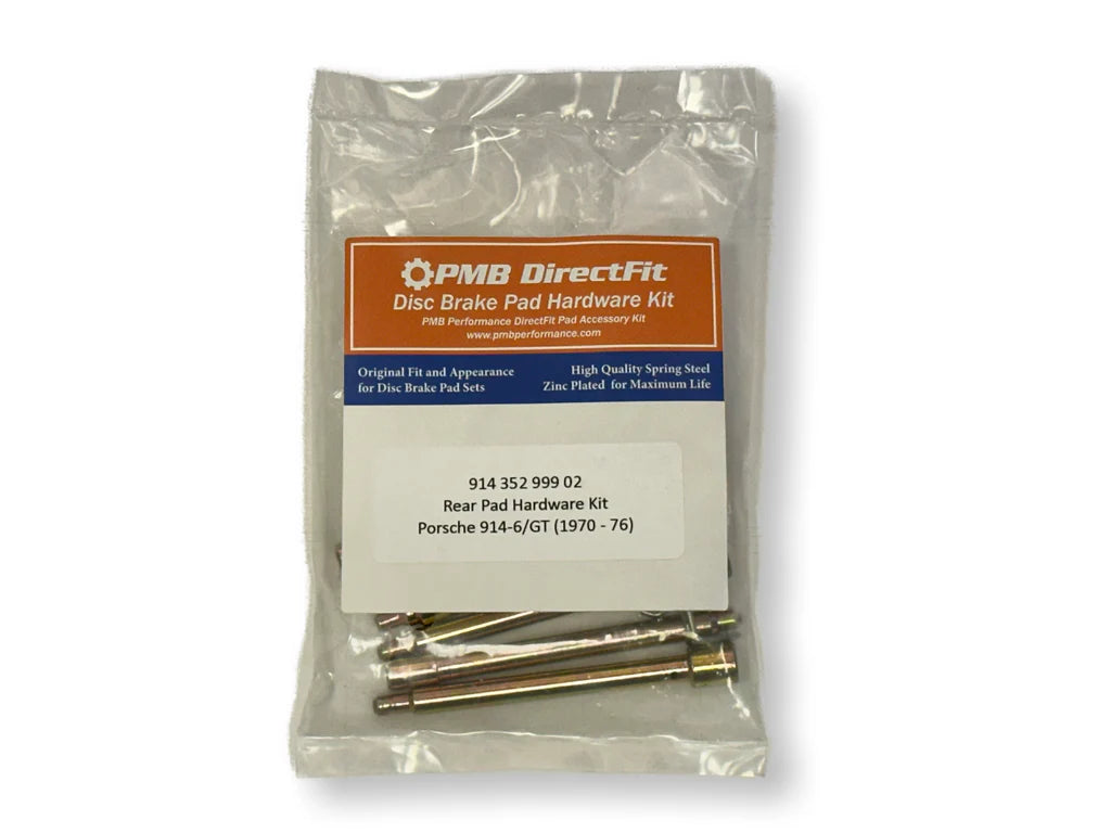 Porsche Rear Pad Hardware Kits - 914-6 70-72 914-352-999-02