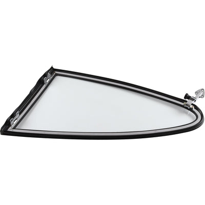 Porsche Rear Quarter Window Set - With Chrome Frame - Right - 911 67-76 1685300180
