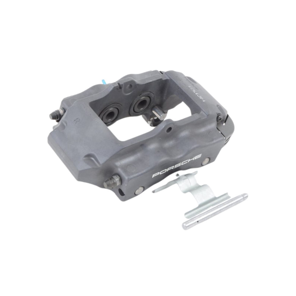 Porsche Rear Right Disc Brake Caliper - Black - Cayenne | 2003-2010 955-352-422-32