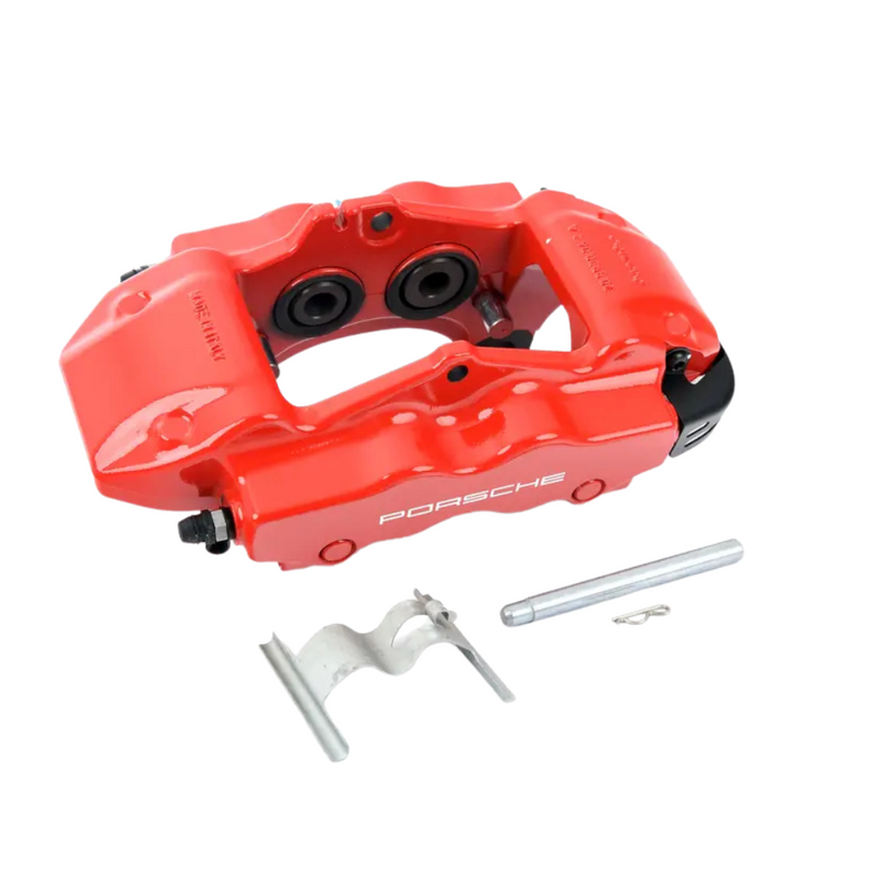 Porsche Rear Right Disc Brake Caliper - Red - Cayenne | 2003-2006 955-352-422-61