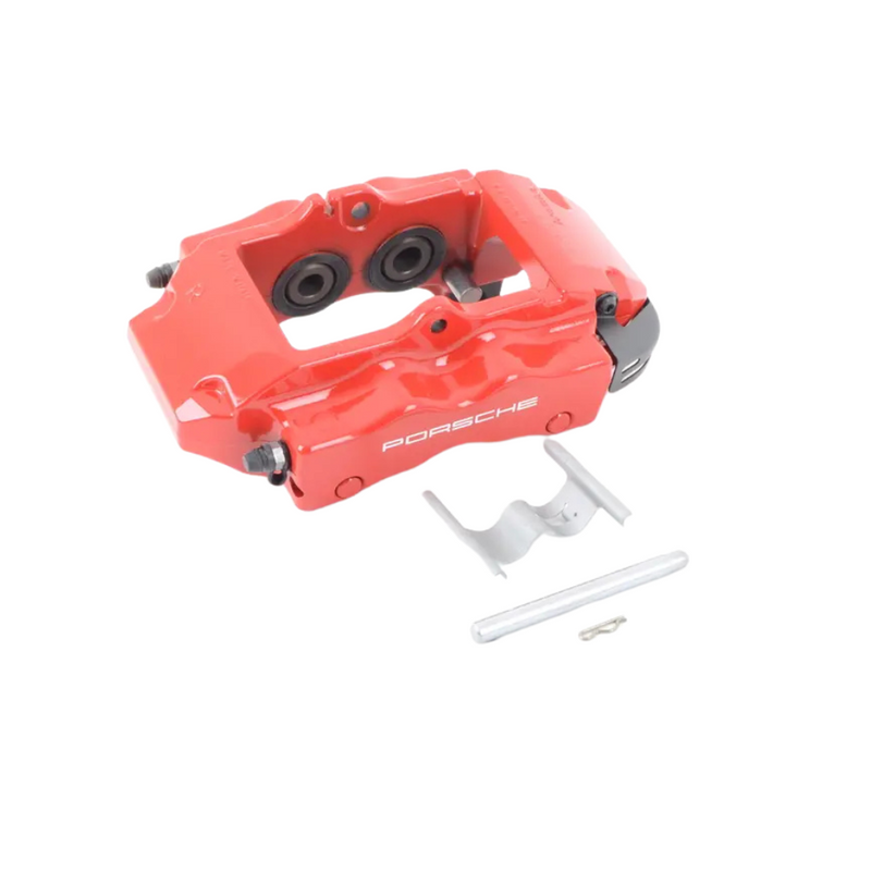 Porsche Rear Right Disc Brake Caliper - Red - Cayenne | 2007-2010 955-352-422-51