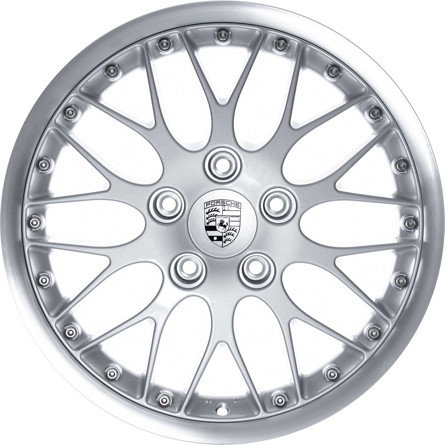 Porsche Rear Silver Alloy Wheel 10JX18 ET65 - 911/Boxster 85-12 993-362-140-50