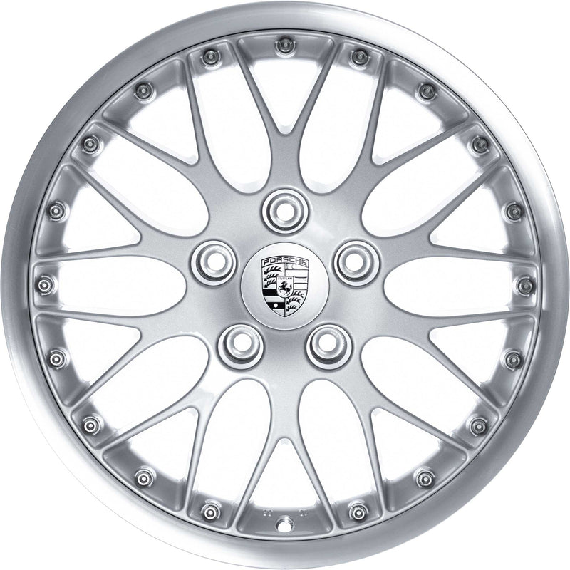 Porsche Rear Silver Alloy Wheel 10JX18 ET65 - 911/Boxster 85-12 993-362-140-50