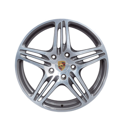 Porsche Rear Silver Alloy Wheel 11JX19 ET51 - 911 05-12 997-362-162-02