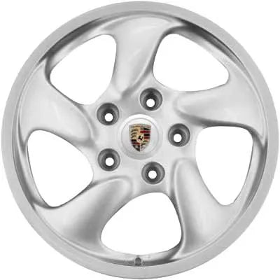 Porsche Rear Silver Alloy Wheel 8.5JX17 ET50 - Boxster 97-04