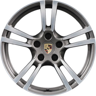 Porsche Rear Silver Alloy Wheel 9.5JX19 ET46 - Boxster/Cayman 09-12