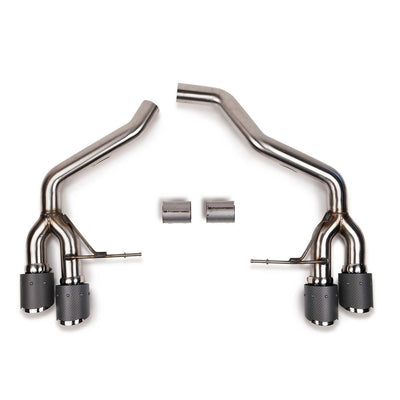 Porsche Rear Slip-On Sport Exhaust System - Macan | 2019-2024