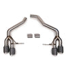 Porsche Rear Slip-On Sport Exhaust System - Macan | 2019-2024