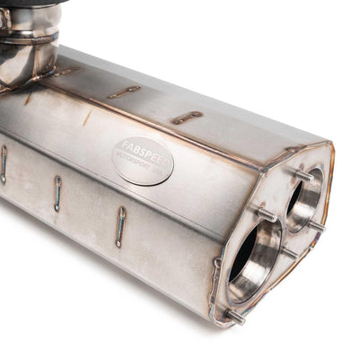 Porsche Rennsport Muffler Exhaust System - 911 | 2010-2011 FS-POR-9972GT3-RSMC