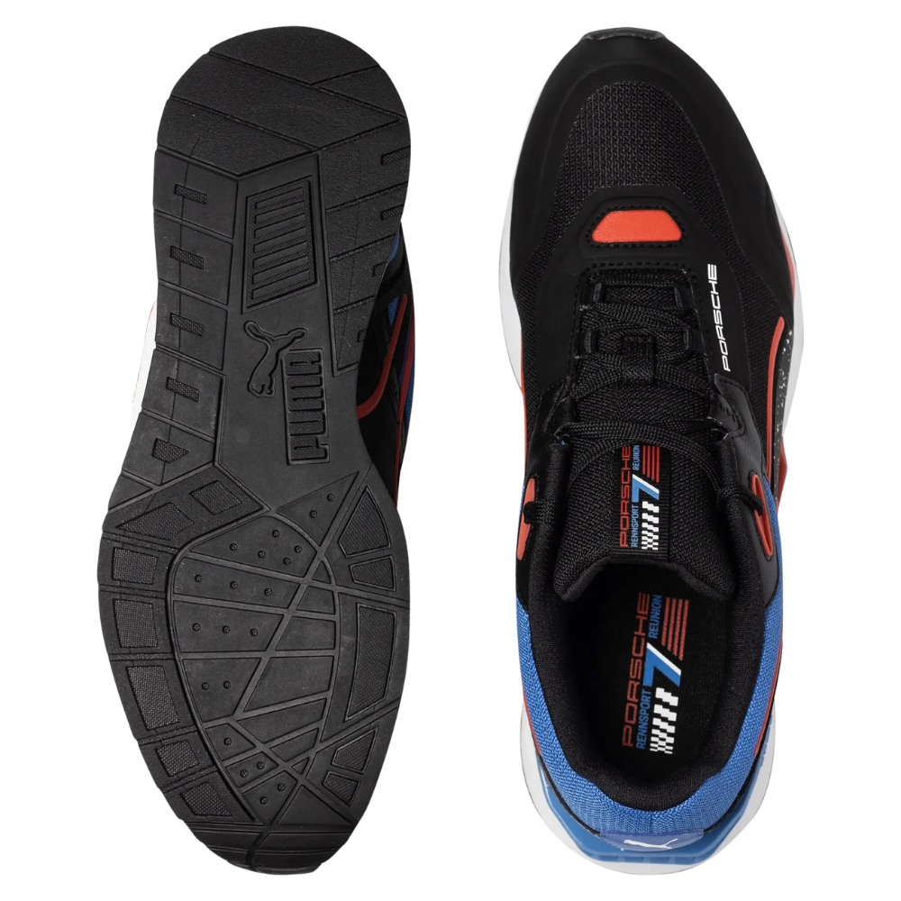 Porsche Rennsport Reunion 7 Unisex Black Sneaker Shoes - M7 W8.5