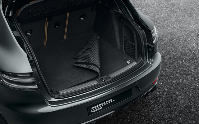 Porsche Reversible Luggage Compartment Mat - 95B04480040OS5 - Macan 15-23 95B04480040OS5