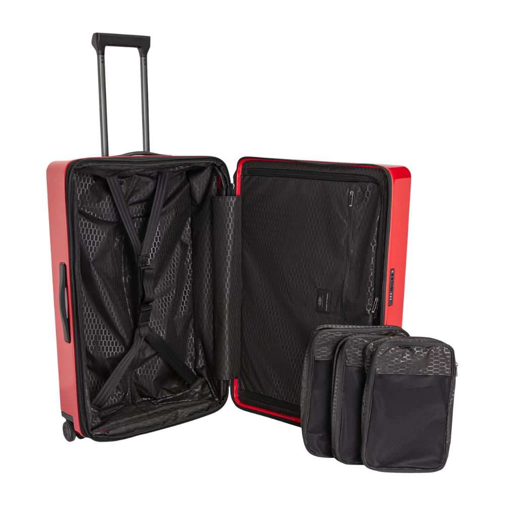 Porsche Roadster Business Hardcase Trolley L - Red