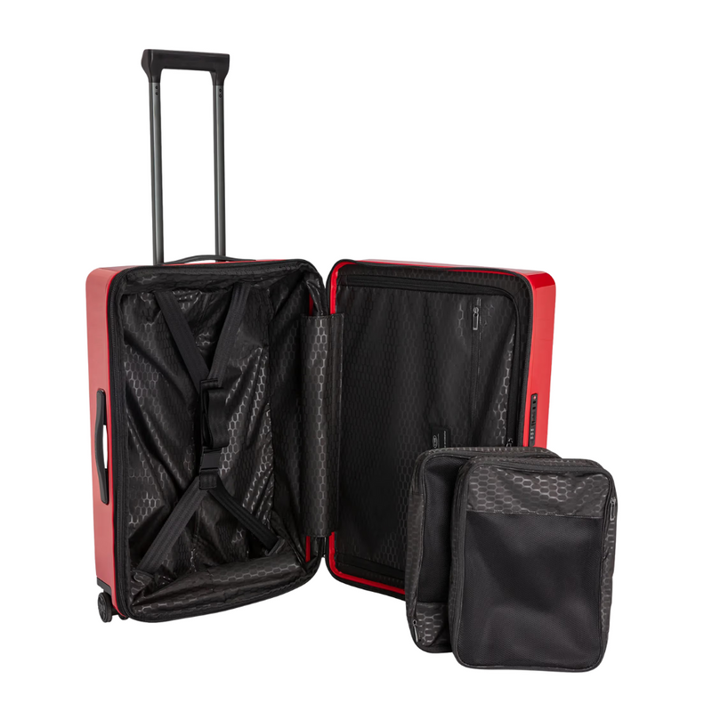 Porsche Roadster Business Hardcase Trolley M - Red