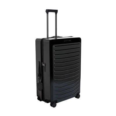 Porsche Roadster Large Hardcase Trolley - Black Metallic