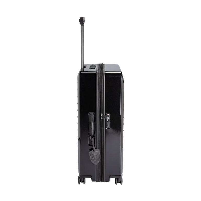 Porsche Roadster Large Hardcase Trolley - Black Metallic