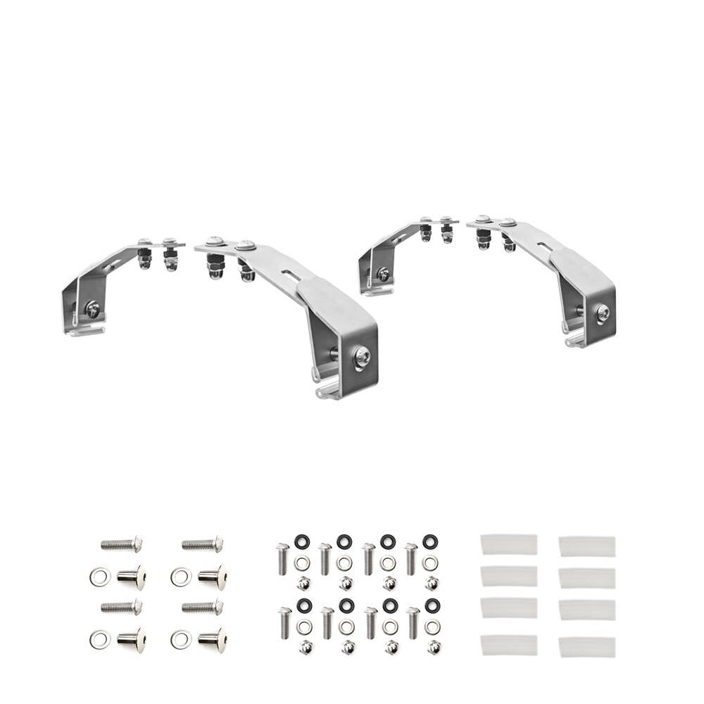Porsche Roof Rack Clamps Silver - 911/912/930/912E 65-94