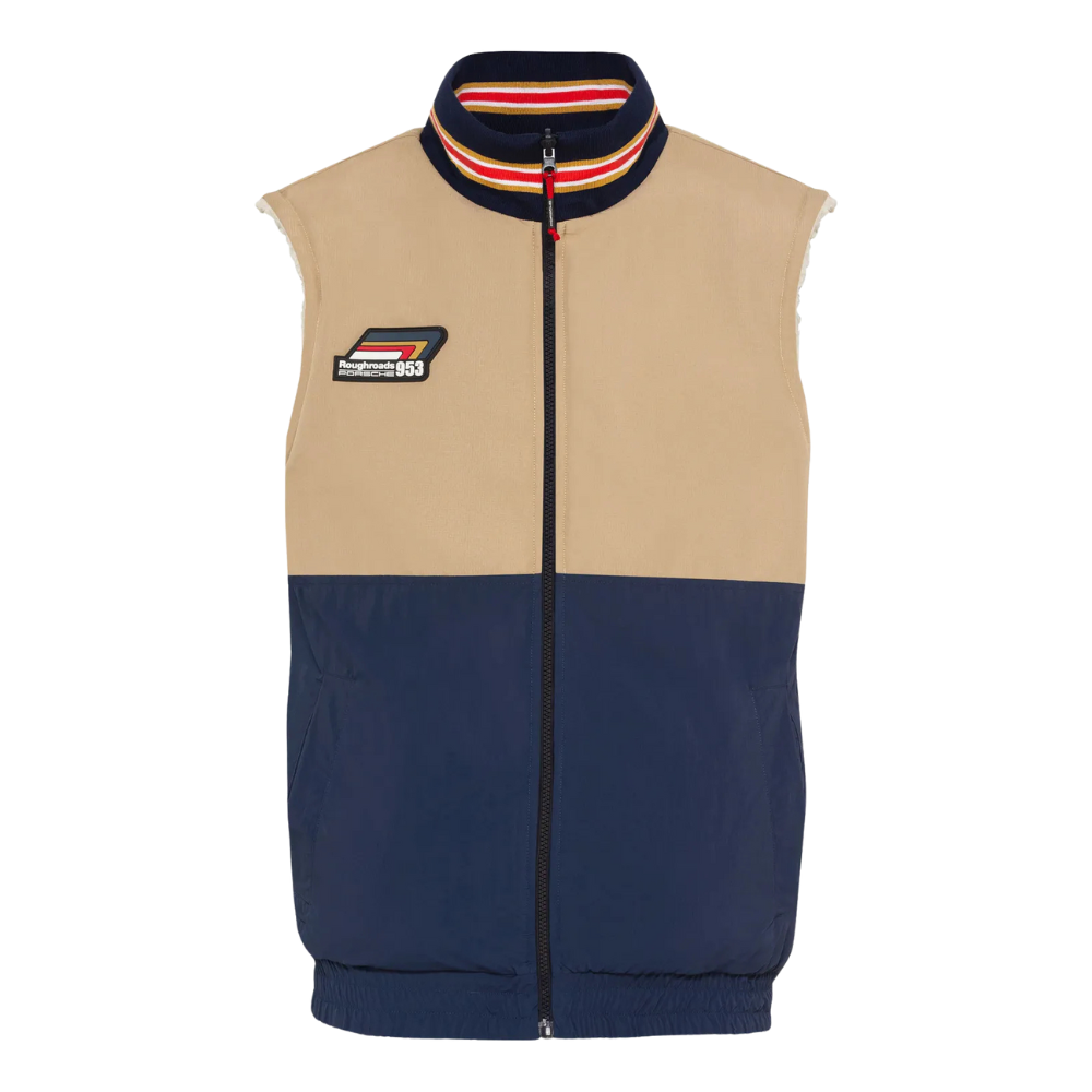 Porsche Roughroads Teddy Men's Vest - Beige