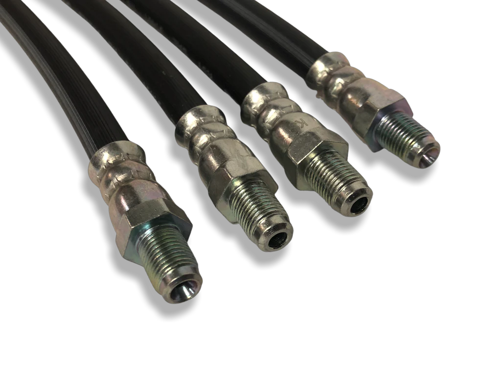 Porsche Rubber Brake Lines Set of 4 - 356B - 356C 60-65 695-355-700-00