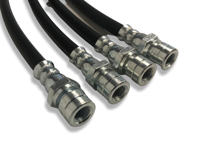 Porsche Rubber Brake Lines Set of 4 - 356B - 356C 60-65 695-355-700-00