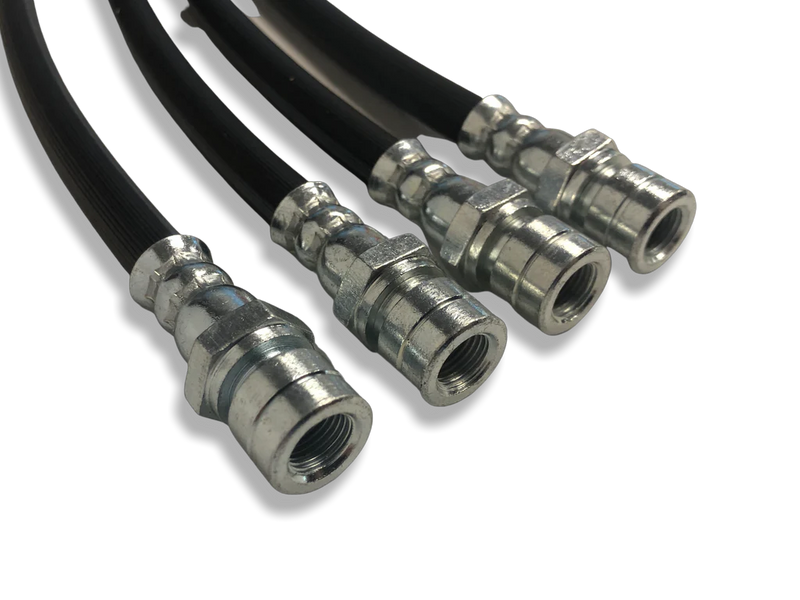 Porsche Rubber Brake Lines Set of 4 - 356B - 356C 60-65 695-355-700-00