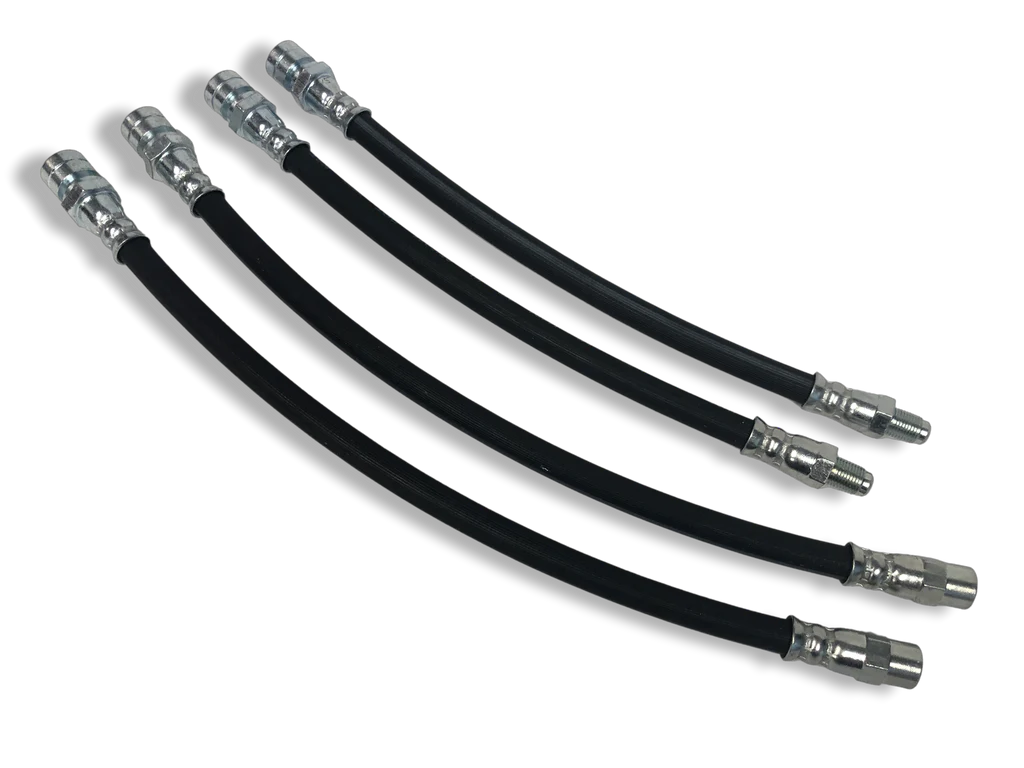 Porsche Rubber Brake Lines Set of 4 - 911 65-68 - 912 65-68 901-355-700-00