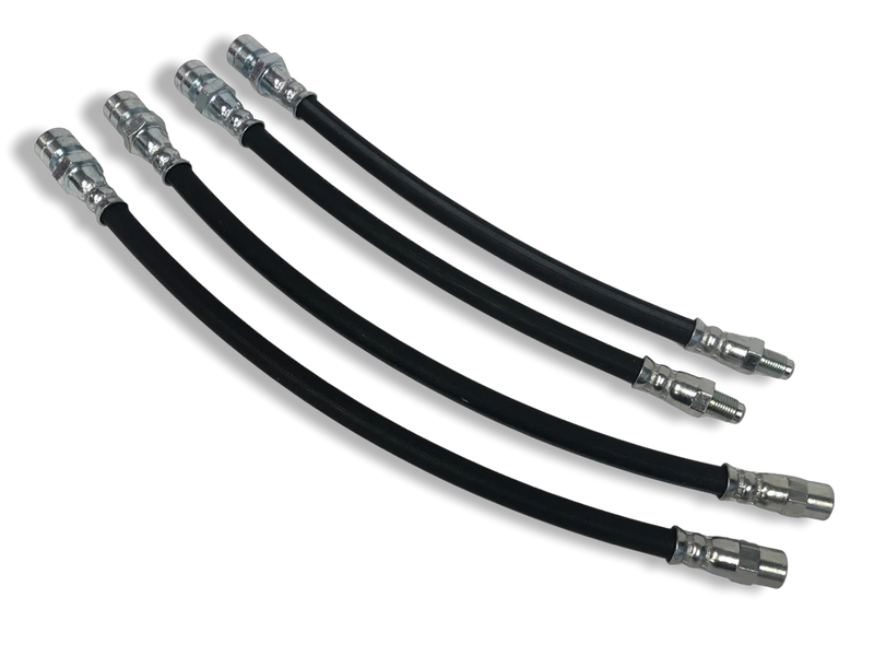 Porsche Rubber Brake Lines Set of 4 - 911 65-68 - 912 65-68 901-355-700-00