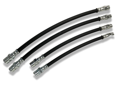 Porsche Rubber Brake Lines Set of 4 - 911 69-83 - 912E 76 911-355-700-00