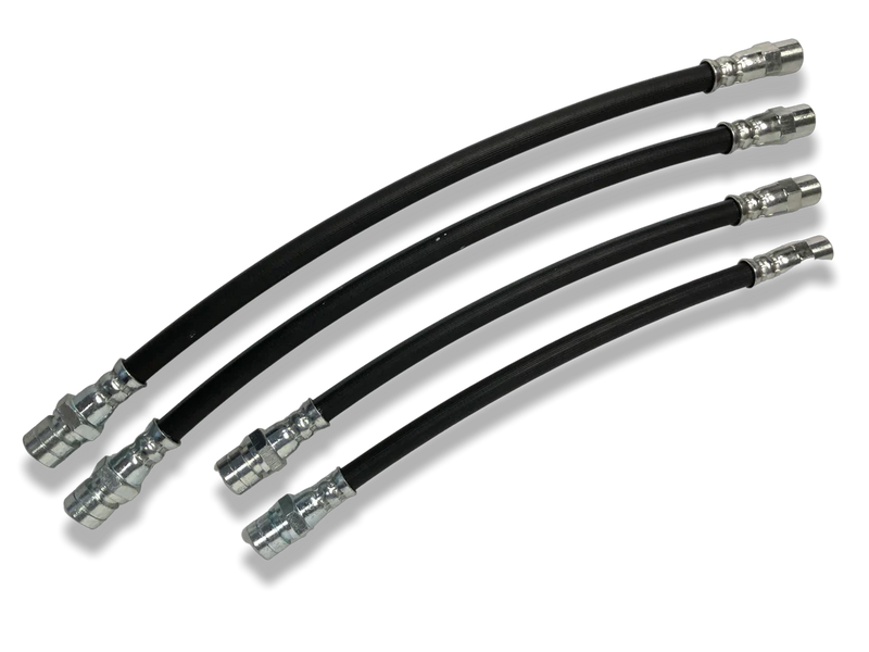 Porsche Rubber Brake Lines Set of 4 - 911 69-83 - 912E 76 911-355-700-00