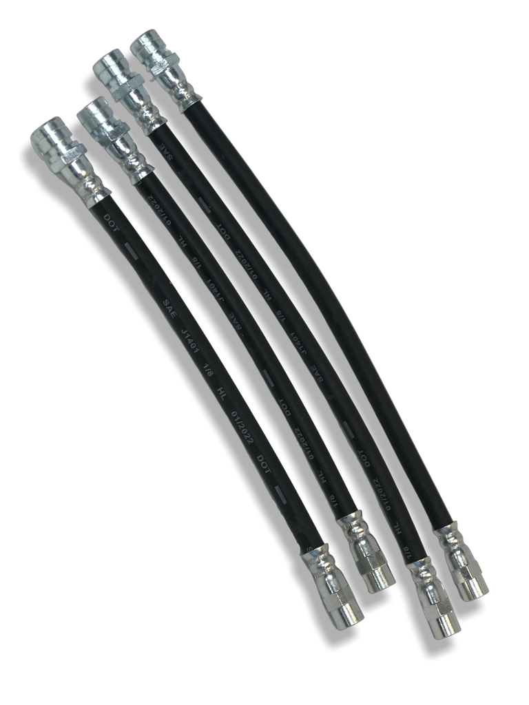 Porsche Rubber Brake Lines Set of 4 - 914 70-72 - 914-6 70-72 914-355-700-00