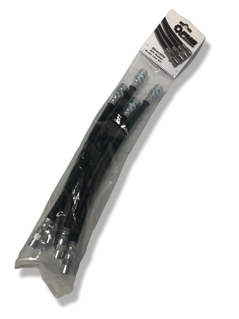 Porsche Rubber Brake Lines Set of 4 - 914 70-72 - 914-6 70-72 914-355-700-00