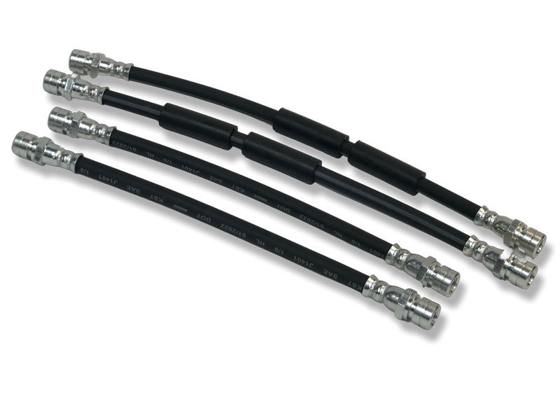 Porsche Rubber Brake Lines Set of 4 - 914 73-76 914-355-701-00