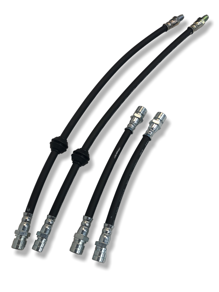 Porsche Rubber Brake Lines Set of 4 - 924 76-88 - 944 82-89 944-355-700-00