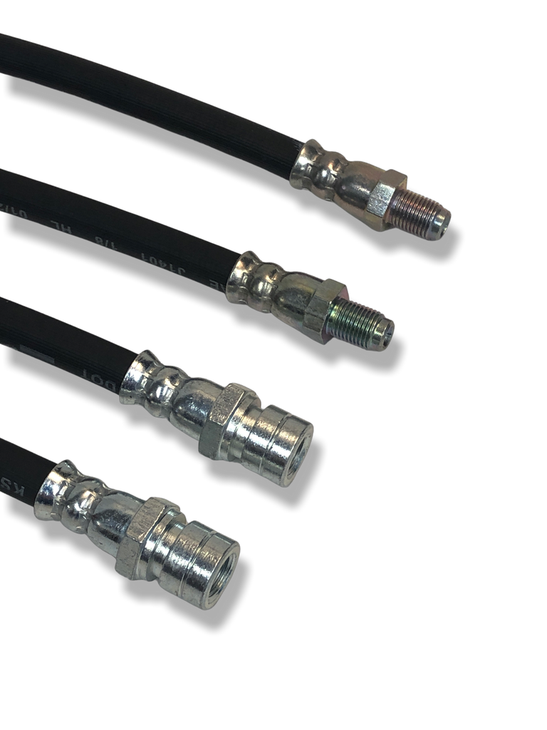 Porsche Rubber Brake Lines Set of 4 - 924 76-88 - 944 82-89 944-355-700-00